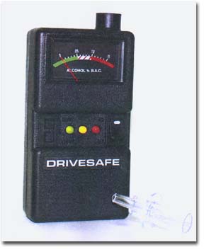 drivesafe breath alcohol tester for personal use